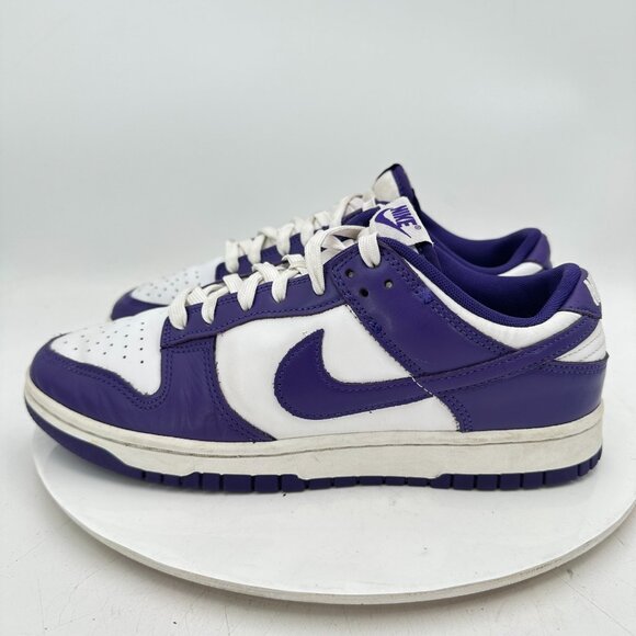 Nike Other - Nike Dunk Low Men Size 8.5 DD1391-104 Championship Court Purple White Shoes
